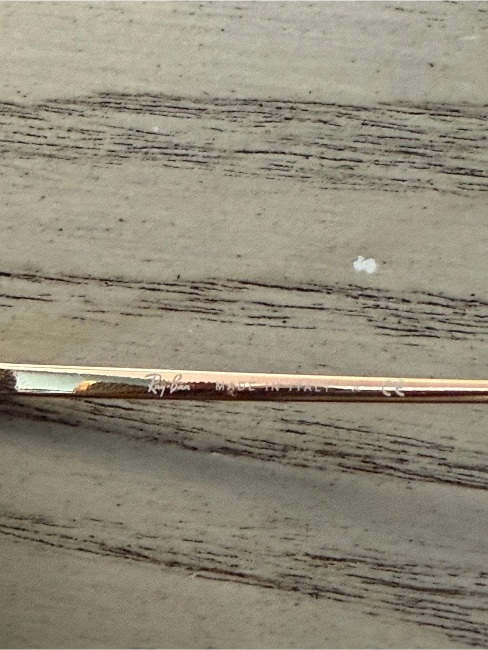 Ray-Ban Gold Frame with Brown Lenses Sunglasses